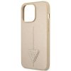 Guess GUHCP14XPSATLE iPhone 14 Pro Max 6,7 beżowy/beige hardcase SaffianoTriangle Logo